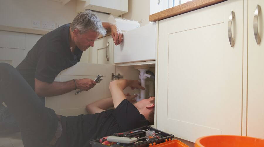 Professional burst pipe repair services in Honobia, OK